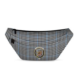 ScotsTee Shop Scottish Gladstanes Clan Crest Tartan Fanny Pack Plaid Waist Bag