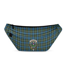 ScotsTee Shop Scottish Ferguson Tarlogie Clan Crest Tartan Fanny Pack Plaid Waist Bag
