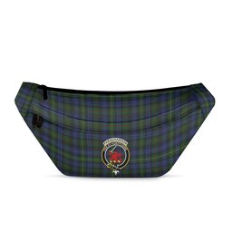 ScotsTee Shop Scottish Farquharson Vestiarium Scoticum Clan Crest Tartan Fanny Pack Plaid Waist Bag