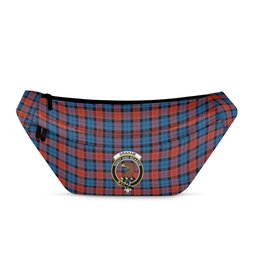 ScotsTee Shop Scottish Graham of Menteith Red Ancient Clan Crest Tartan Fanny Pack Plaid Waist Bag