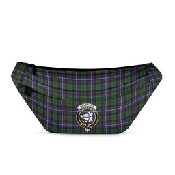 ScotsTee Shop Scottish Galbraith Modern Clan Crest Tartan Fanny Pack Plaid Waist Bag
