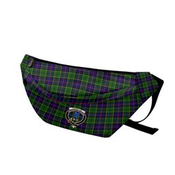 ScotsTee Shop Scottish Forsyth Modern Clan Crest Tartan Fanny Pack Plaid Waist Bag