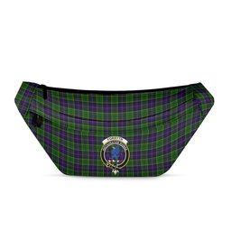 ScotsTee Shop Scottish Forsyth Modern Clan Crest Tartan Fanny Pack Plaid Waist Bag