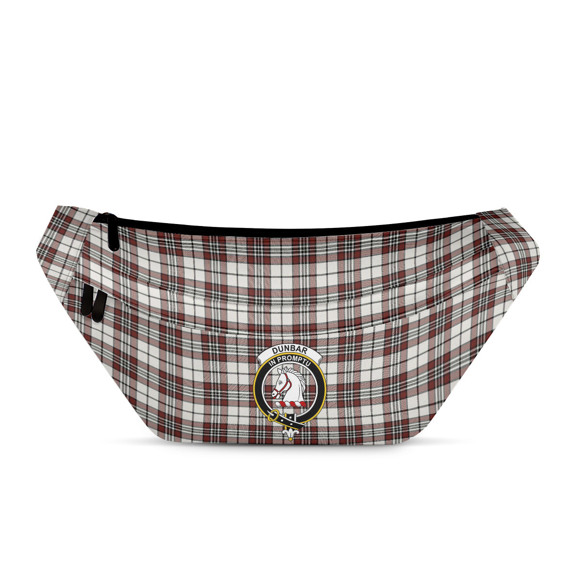 ScotsTee Shop Scottish Dunbar Plaid Ancient Clan Crest Tartan Fanny Pack Plaid Waist Bag