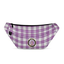 ScotsTee Shop Scottish Dunlop Dress Ancient Clan Crest Tartan Fanny Pack Plaid Waist Bag