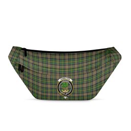 ScotsTee Shop Scottish Hamilton of Brandon Clan Crest Tartan Fanny Pack Plaid Waist Bag