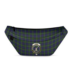 ScotsTee Shop Scottish Gunn Clan Crest Tartan Fanny Pack Plaid Waist Bag