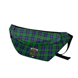 ScotsTee Shop Scottish Graham of Menteith Modern Clan Crest Tartan Fanny Pack Plaid Waist Bag