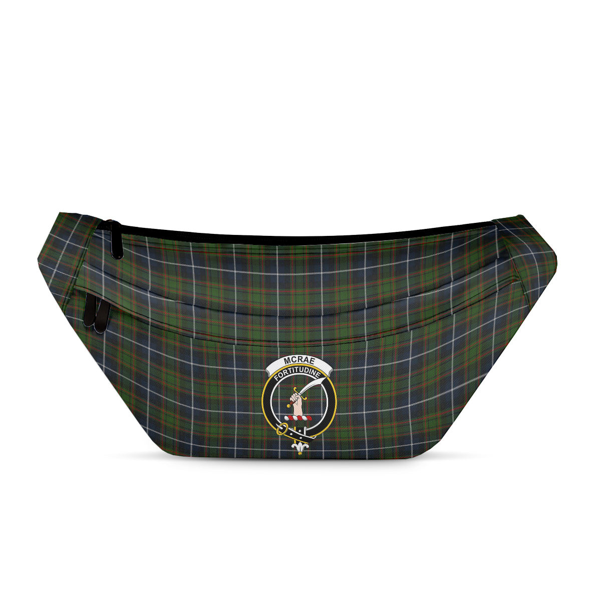 ScotsTee Shop Scottish McRae Hunting Clan Crest Tartan Fanny Pack Plaid Waist Bag