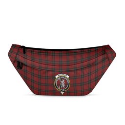 ScotsTee Shop Scottish MacSwan Clan Crest Tartan Fanny Pack Plaid Waist Bag