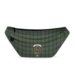 ScotsTee Shop Scottish Scott Green Clan Crest Tartan Fanny Pack Plaid Waist Bag