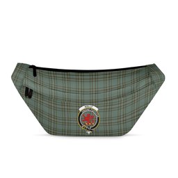 ScotsTee Shop Scottish Kelly Dress Clan Crest Tartan Fanny Pack Plaid Waist Bag