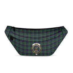 ScotsTee Shop Scottish Rollo Modern Clan Crest Tartan Fanny Pack Plaid Waist Bag