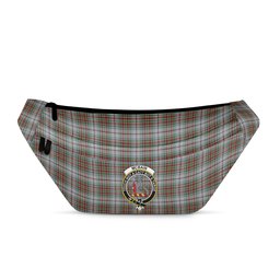 ScotsTee Shop Scottish McBain Dress Clan Crest Tartan Fanny Pack Plaid Waist Bag