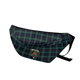 ScotsTee Shop Scottish McKenzie Modern Clan Crest Tartan Fanny Pack Plaid Waist Bag