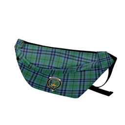ScotsTee Shop Scottish Marshall Ancient Clan Crest Tartan Fanny Pack Plaid Waist Bag