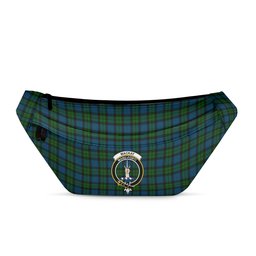 ScotsTee Shop Scottish MacKay Modern Clan Crest Tartan Fanny Pack Plaid Waist Bag