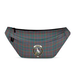 ScotsTee Shop Scottish Hunter Old Modern Clan Crest Tartan Fanny Pack Plaid Waist Bag