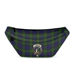 ScotsTee Shop Scottish Jamieson Clan Crest Tartan Fanny Pack Plaid Waist Bag