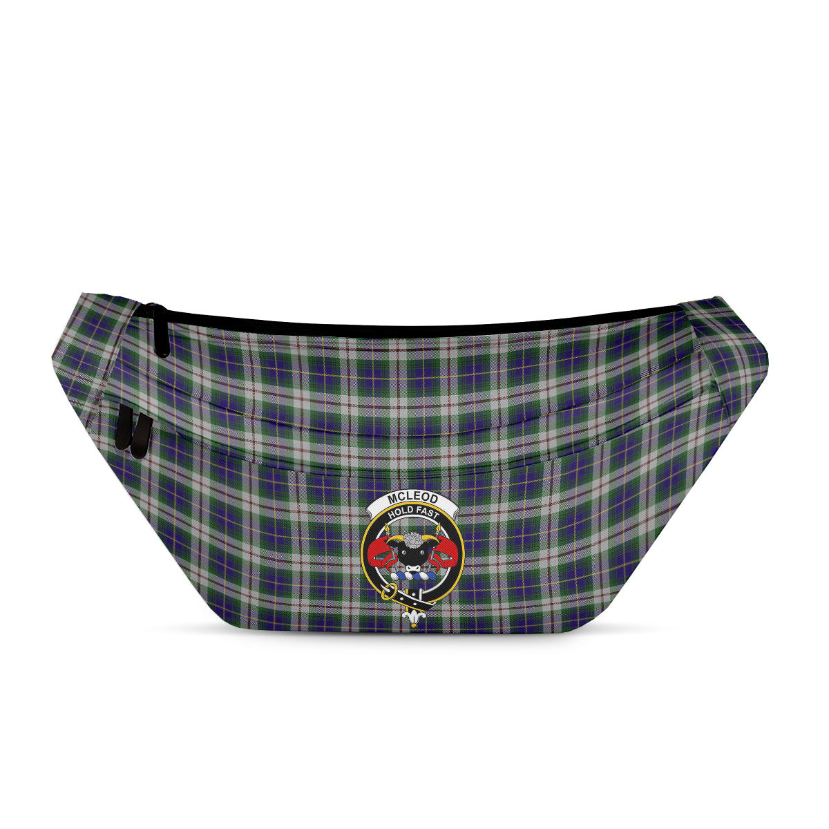 ScotsTee Shop Scottish McLeod Of Californian Clan Crest Tartan Fanny Pack Plaid Waist Bag