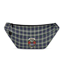 ScotsTee Shop Scottish McLeod Of Californian Clan Crest Tartan Fanny Pack Plaid Waist Bag