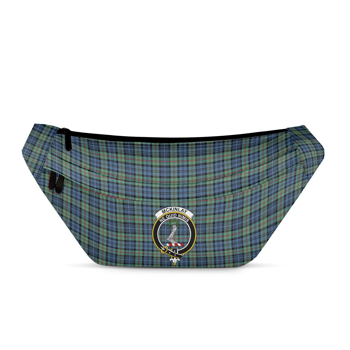 ScotsTee Shop Scottish McKinlay Ancient Clan Crest Tartan Fanny Pack Plaid Waist Bag