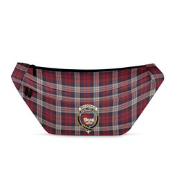 ScotsTee Shop Scottish MacDonald Dress Irish Clan Crest Tartan Fanny Pack Plaid Waist Bag