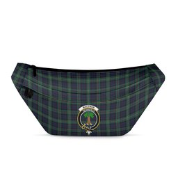 ScotsTee Shop Scottish MacEwan Modern Clan Crest Tartan Fanny Pack Plaid Waist Bag