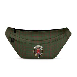 ScotsTee Shop Scottish MacNachten Hunting Clan Crest Tartan Fanny Pack Plaid Waist Bag