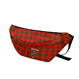 ScotsTee Shop Scottish Maxwell Modern Clan Crest Tartan Fanny Pack Plaid Waist Bag