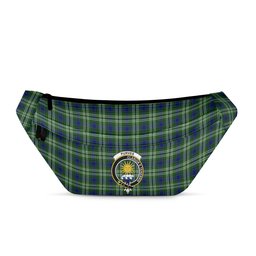 ScotsTee Shop Scottish Purves Clan Crest Tartan Fanny Pack Plaid Waist Bag