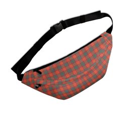 ScotsTee Shop Scottish McNab Ancient Clan Crest Tartan Fanny Pack Plaid Waist Bag
