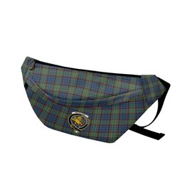 ScotsTee Shop Scottish Nicolson Hunting Ancient Clan Crest Tartan Fanny Pack Plaid Waist Bag