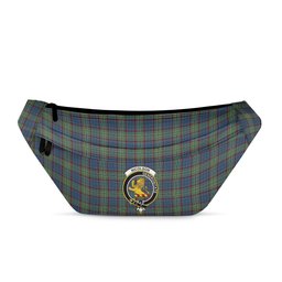 ScotsTee Shop Scottish Nicolson Hunting Ancient Clan Crest Tartan Fanny Pack Plaid Waist Bag