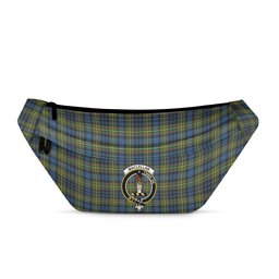 ScotsTee Shop Scottish MacLellan Ancient Clan Crest Tartan Fanny Pack Plaid Waist Bag