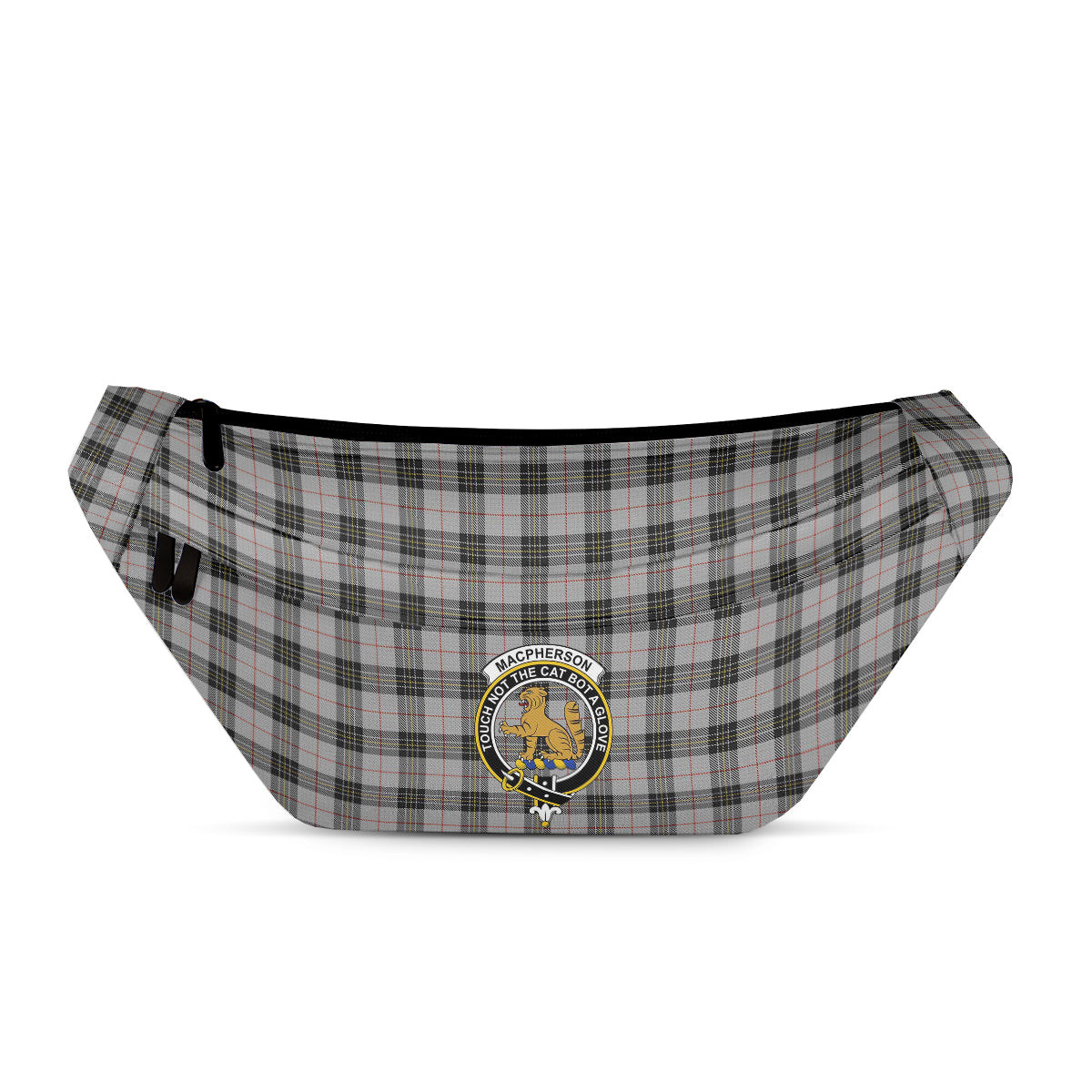 ScotsTee Shop Scottish MacPherson 10 Clan Crest Tartan Fanny Pack Plaid Waist Bag