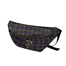 ScotsTee Shop Scottish MacLellan Modern Clan Crest Tartan Fanny Pack Plaid Waist Bag