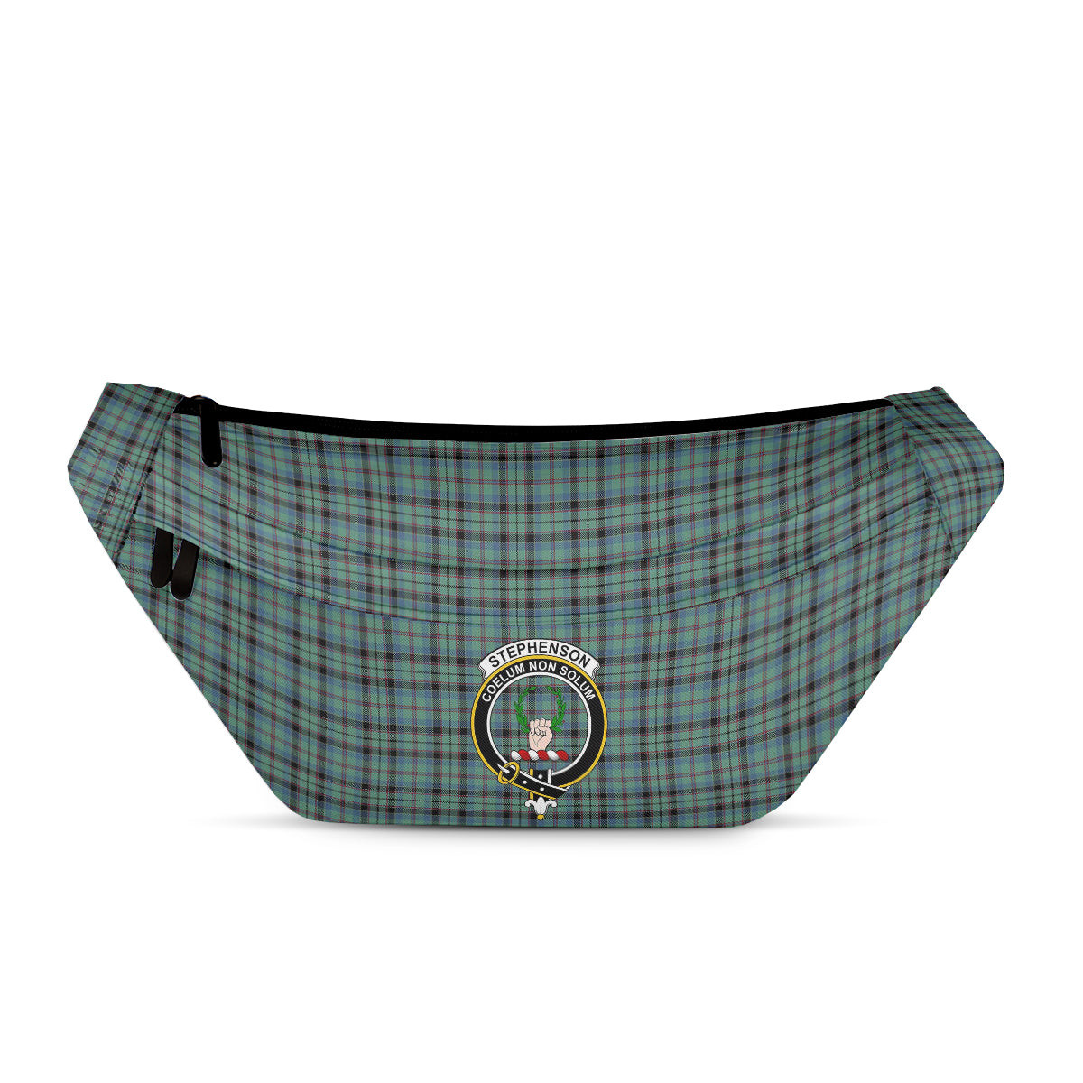 ScotsTee Shop Scottish Stephenson Ancient Clan Crest Tartan Fanny Pack Plaid Waist Bag