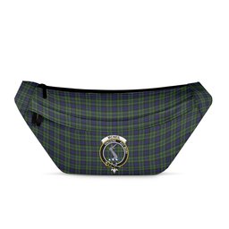 ScotsTee Shop Scottish McNeil of Colonsay Clan Crest Tartan Fanny Pack Plaid Waist Bag