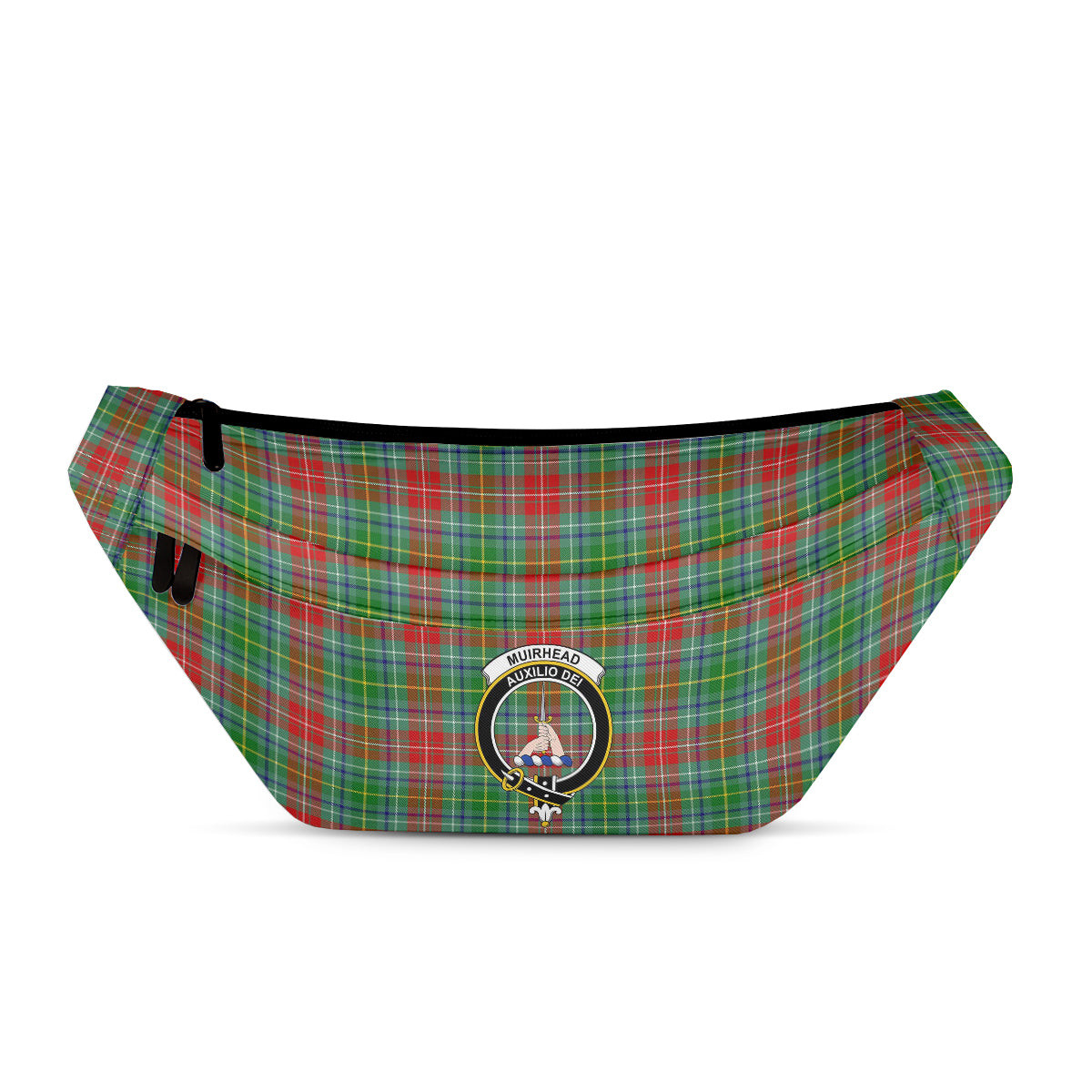 ScotsTee Shop Scottish Muirhead SC Clan Crest Tartan Fanny Pack Plaid Waist Bag