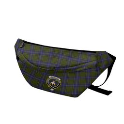 ScotsTee Shop Scottish MacMillan Hunting Modern Clan Crest Tartan Fanny Pack Plaid Waist Bag