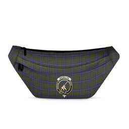 ScotsTee Shop Scottish MacMillan Hunting Modern Clan Crest Tartan Fanny Pack Plaid Waist Bag