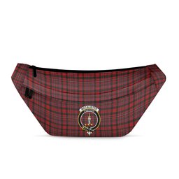 ScotsTee Shop Scottish MacAlister Clan Crest Tartan Fanny Pack Plaid Waist Bag
