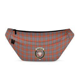 ScotsTee Shop Scottish MacFarlane Ancient Clan Crest Tartan Fanny Pack Plaid Waist Bag
