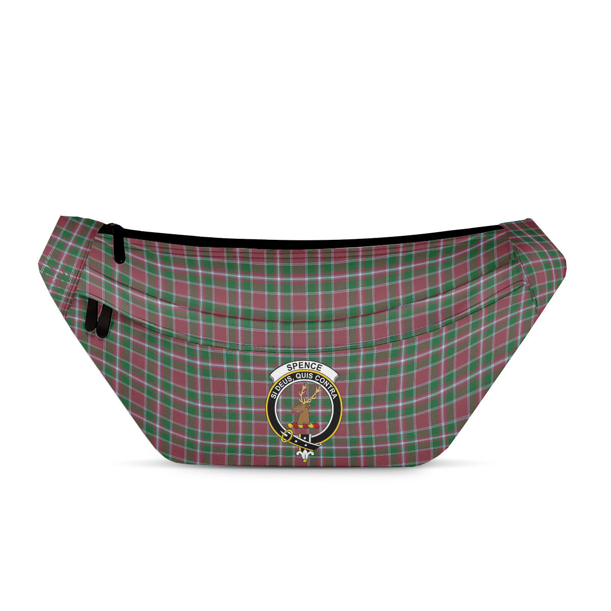 ScotsTee Shop Scottish Spence Ancient Clan Crest Tartan Fanny Pack Plaid Waist Bag
