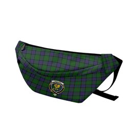 ScotsTee Shop Scottish Sinclair Hunting VS Clan Crest Tartan Fanny Pack Plaid Waist Bag