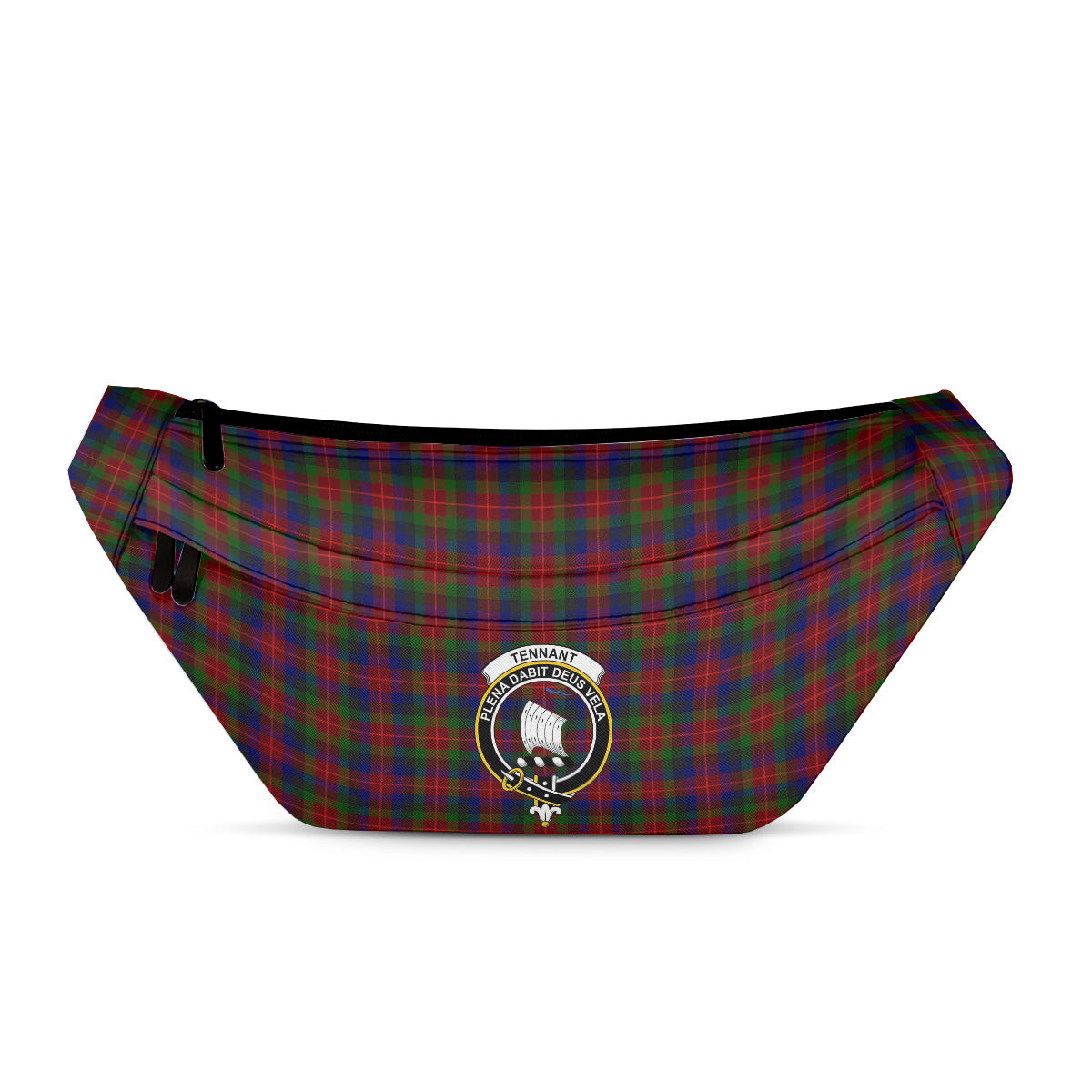 ScotsTee Shop Scottish Tennant SC Clan Crest Tartan Fanny Pack Plaid Waist Bag
