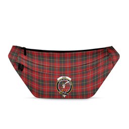 ScotsTee Shop Scottish Orr Senior, Gerald William Clan Crest Tartan Fanny Pack Plaid Waist Bag