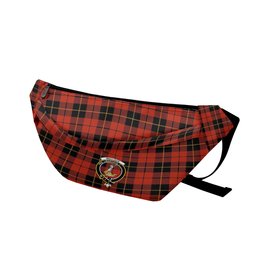 ScotsTee Shop Scottish Wallace Ancient Clan Crest Tartan Fanny Pack Plaid Waist Bag