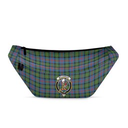 ScotsTee Shop Scottish McLennan Ancient Clan Crest Tartan Fanny Pack Plaid Waist Bag